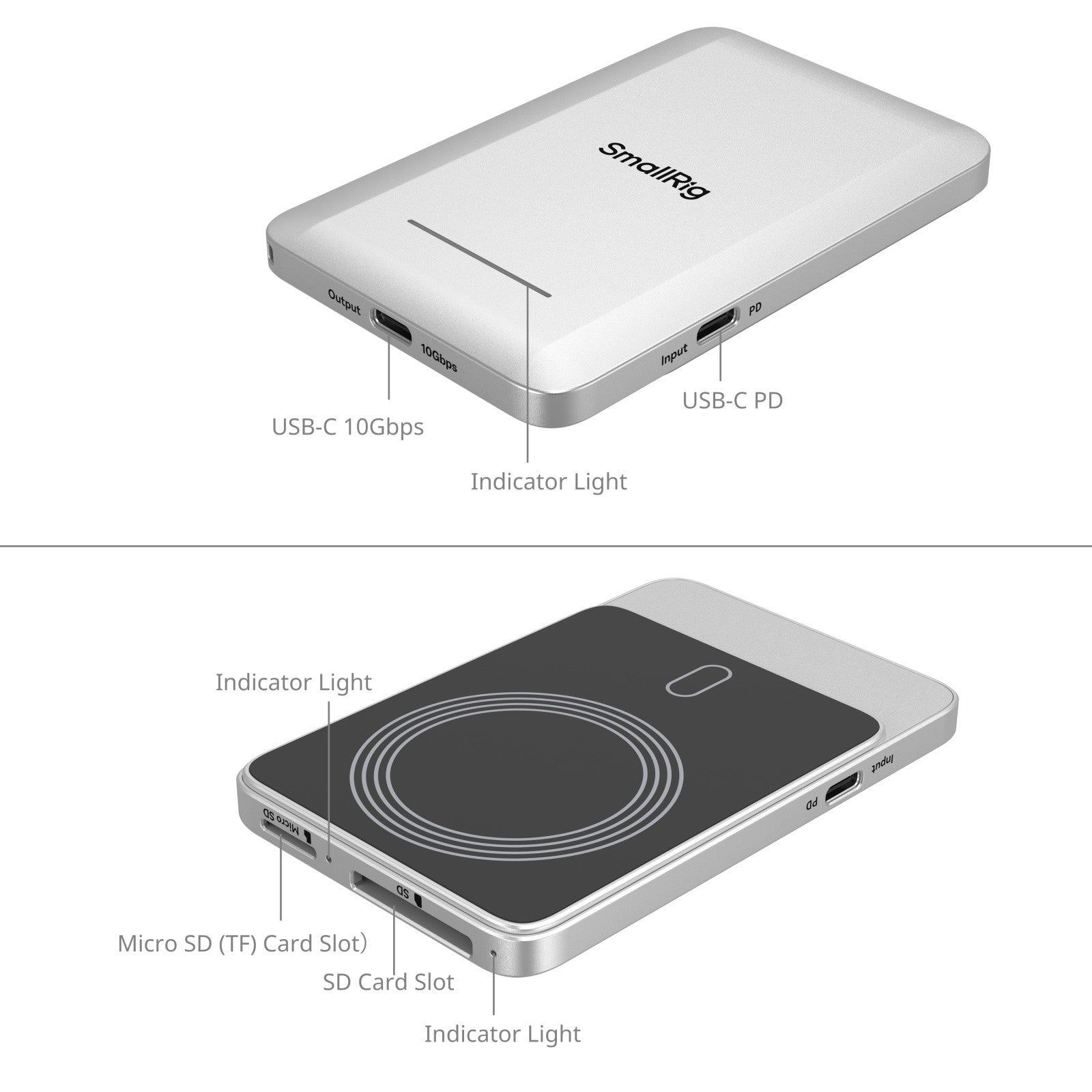 SmallRig Мултифункционално преносимо SSD (2TB) 6293