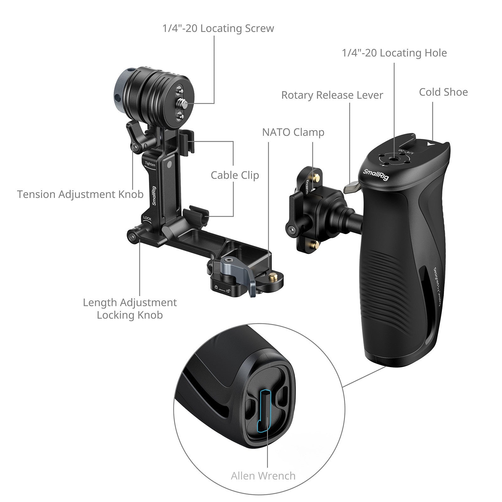 SmallRig Монтажен комплект за вертикално снимане 6316