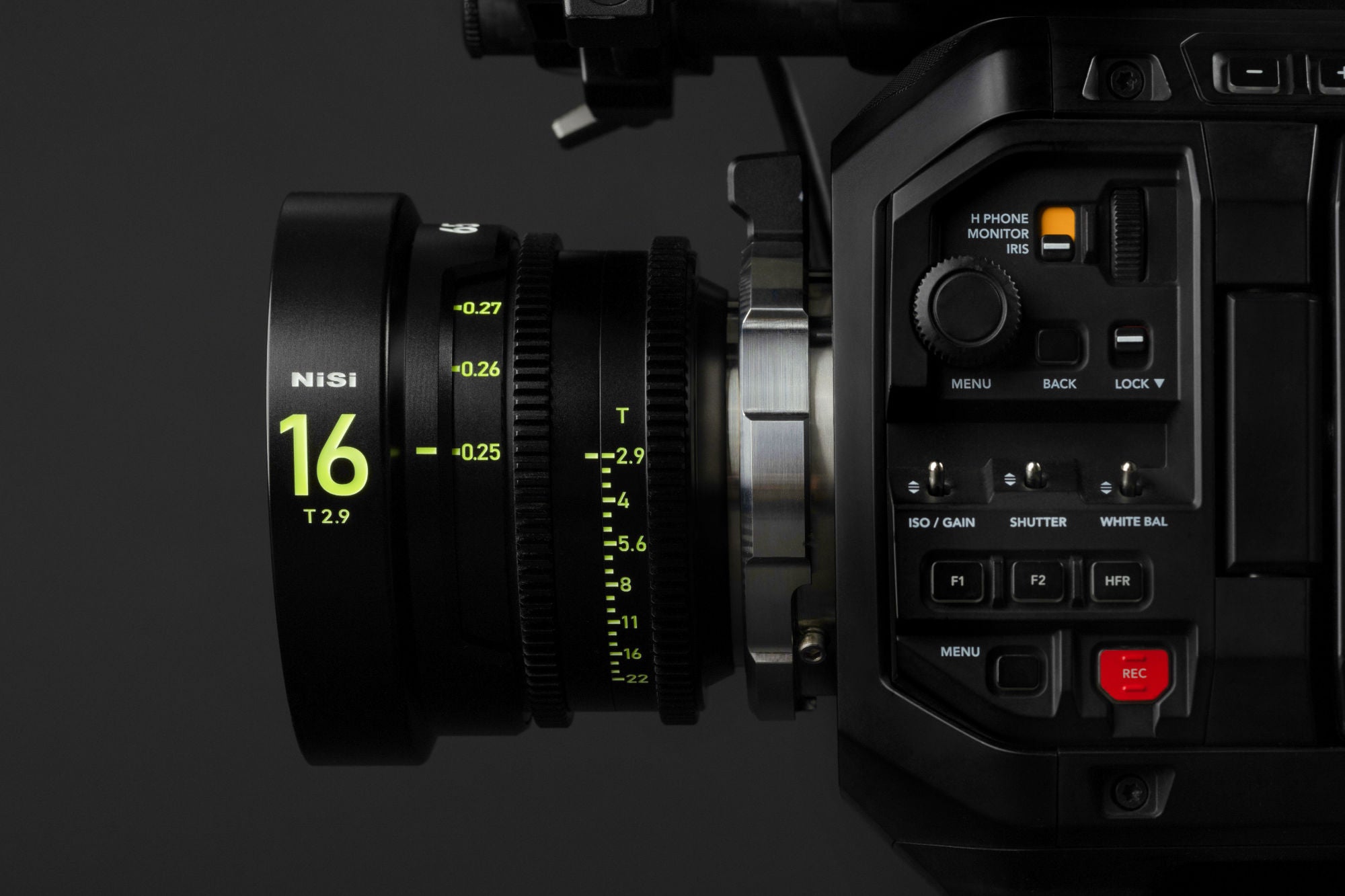NiSi Cine Lens 65 Prime 16mm T2.9 PL-Mount (Meter)