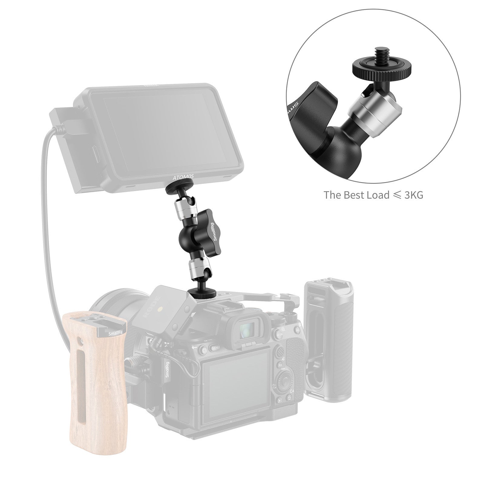 SmallRig 4.3in Mini Магично рамо 6509