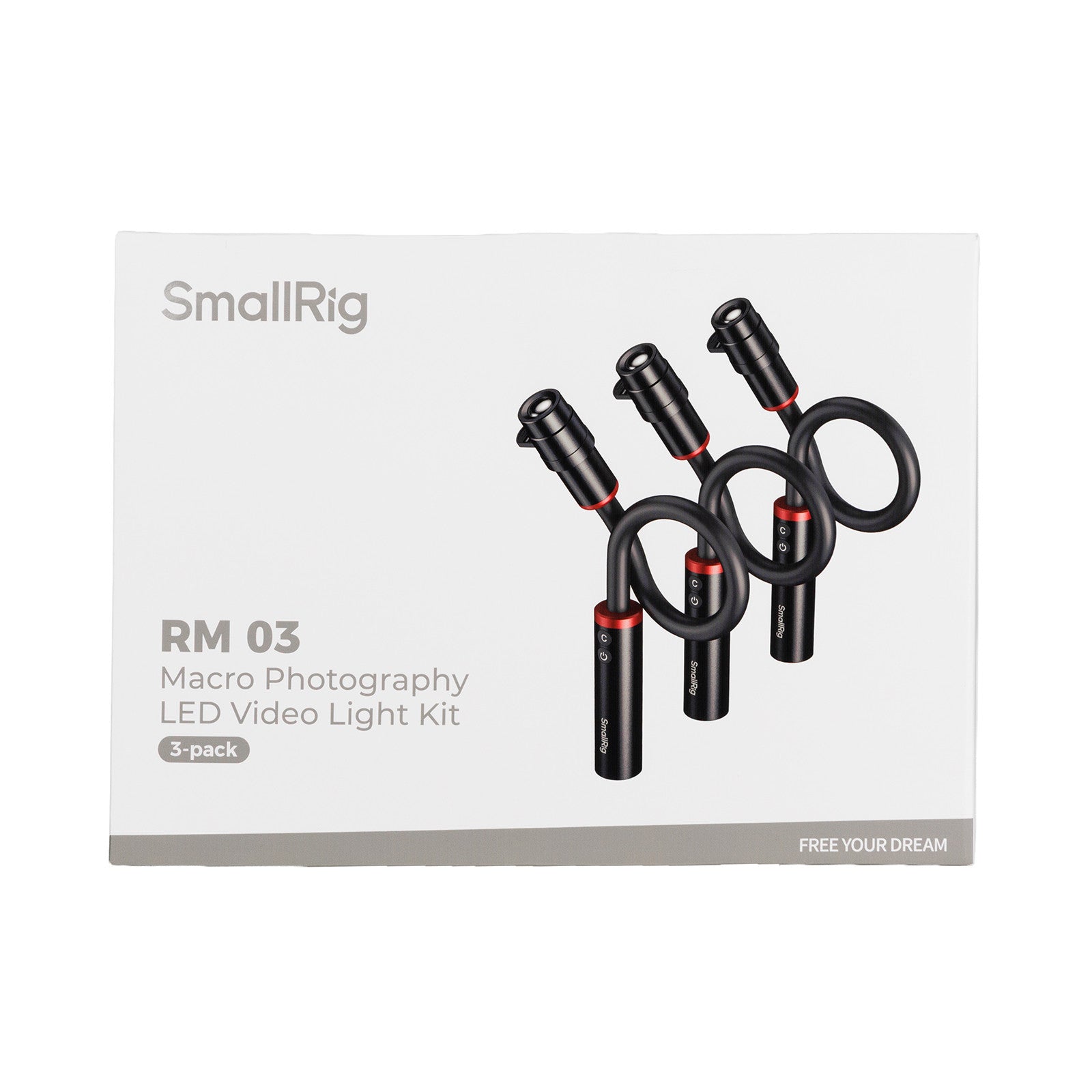 SmallRig RM 03 Комплект LED Осветление за макро фотография (3 броя) 6520