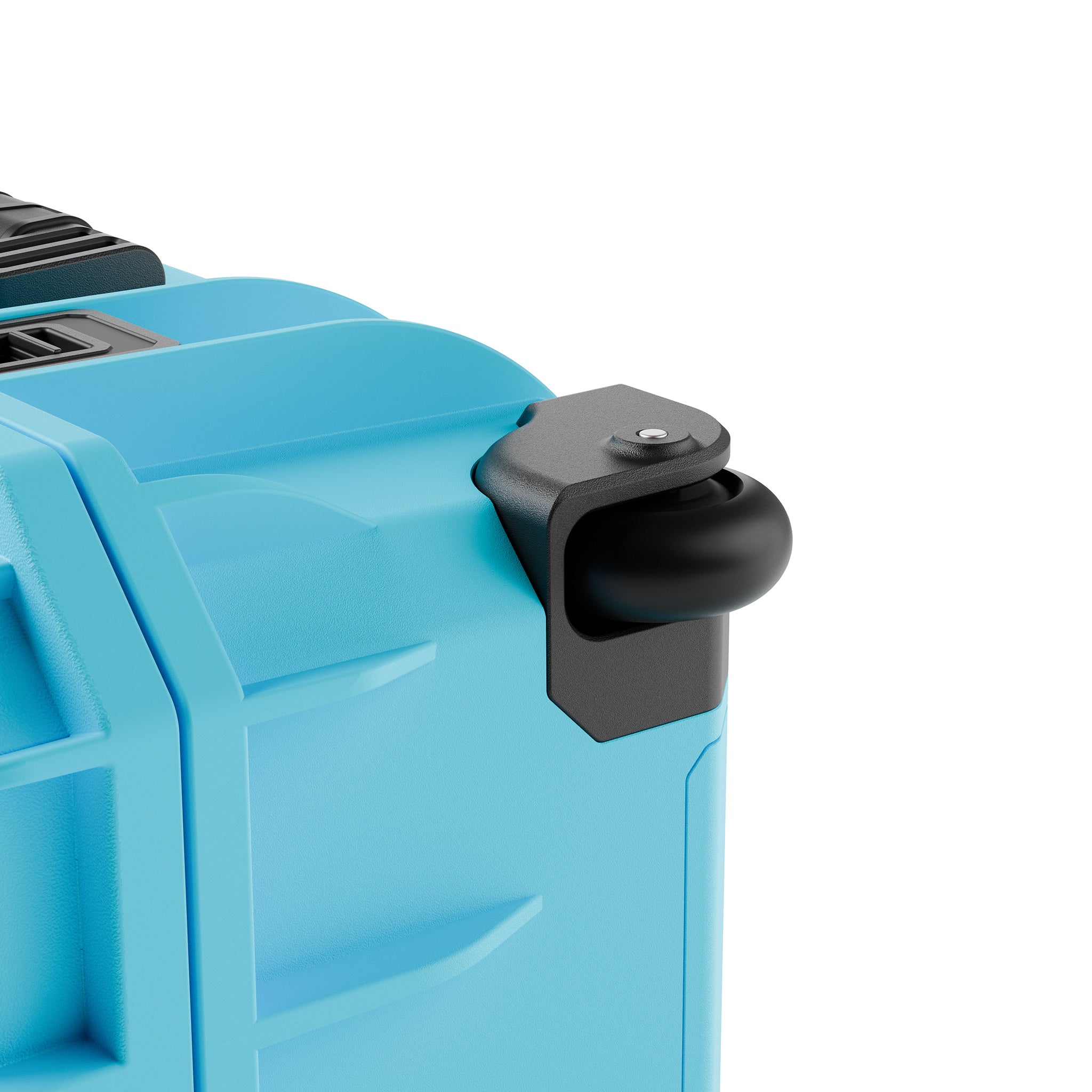 Твърд куфар с колелца GUTEK Tortoise T-300 Azure Blue - IP67