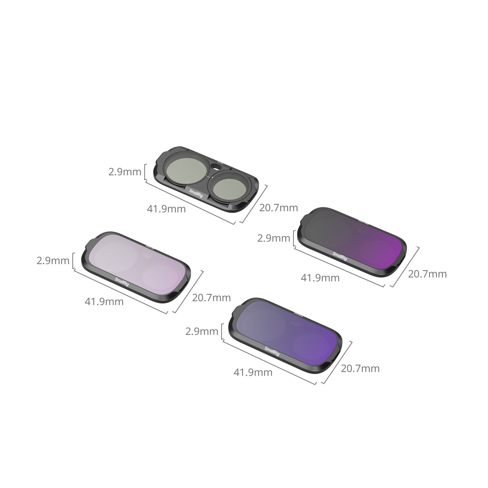 SmallRig Комплект филтри за Insta360 Luna Ultra 6688