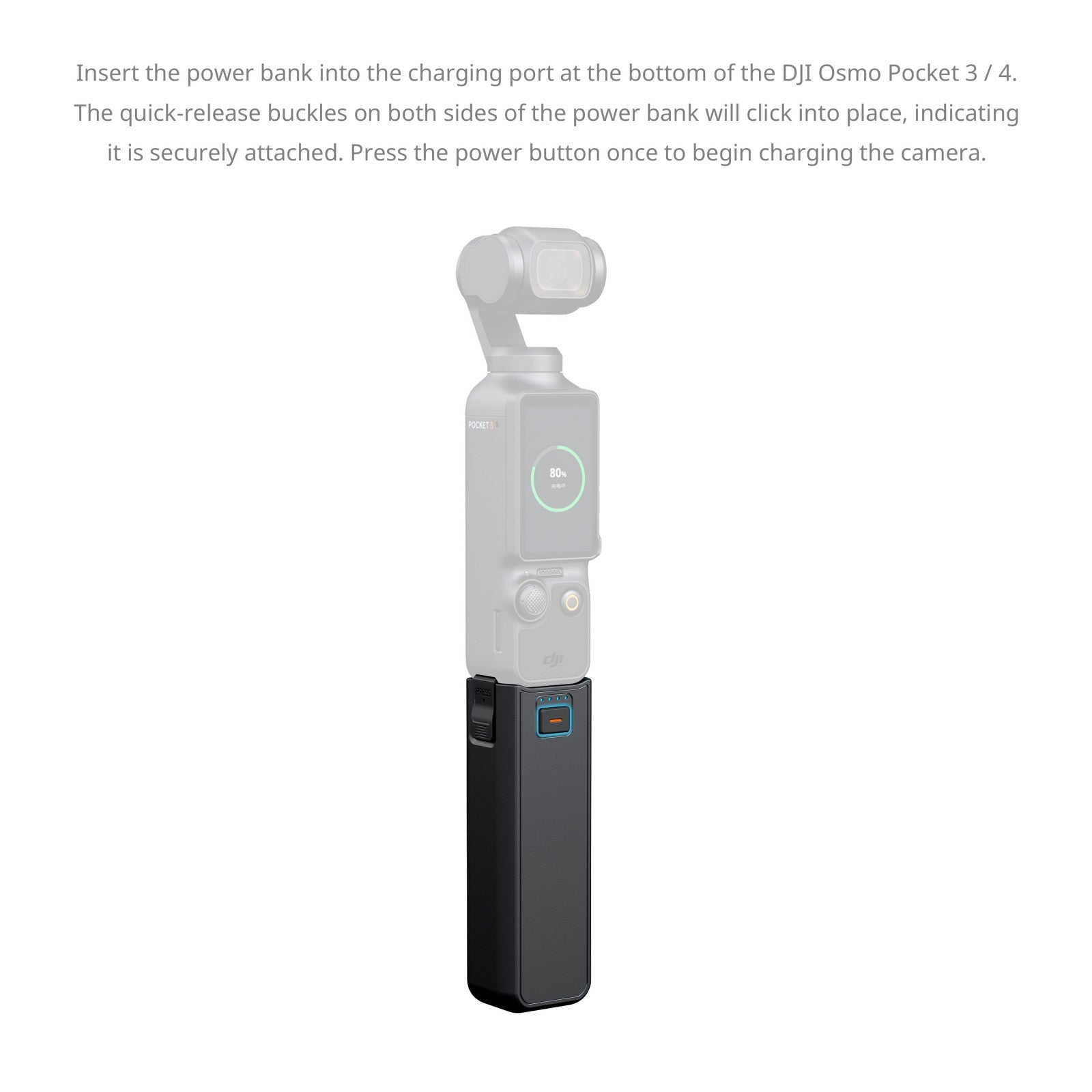 SmallRig Power Bank за DJI Osmo Pocket 3 / 4 / 4P 6713