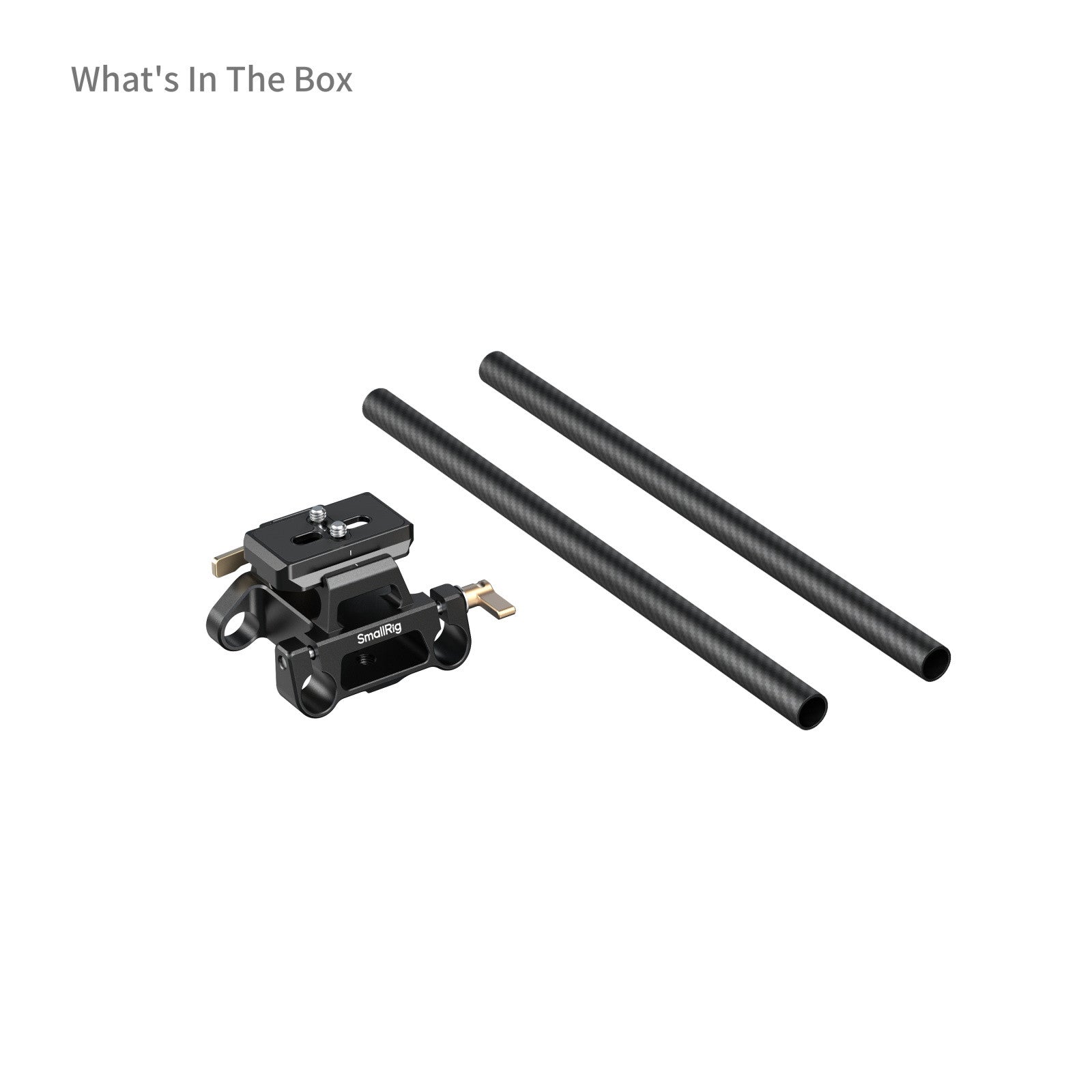 SmallRig Arca тип база с двойна клампа за 15mm тръби 6761