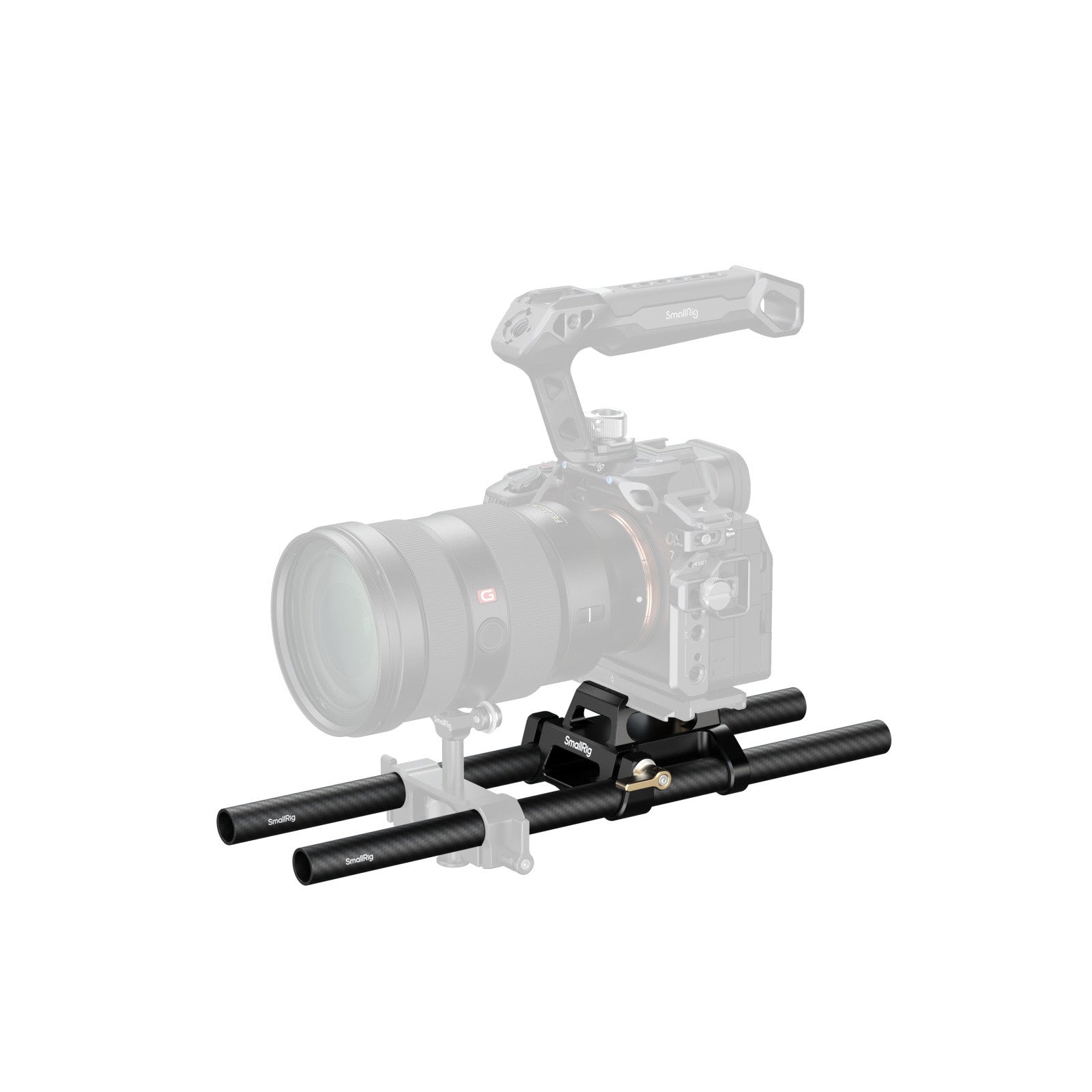 SmallRig Arca тип база с двойна клампа за 15mm тръби 6761