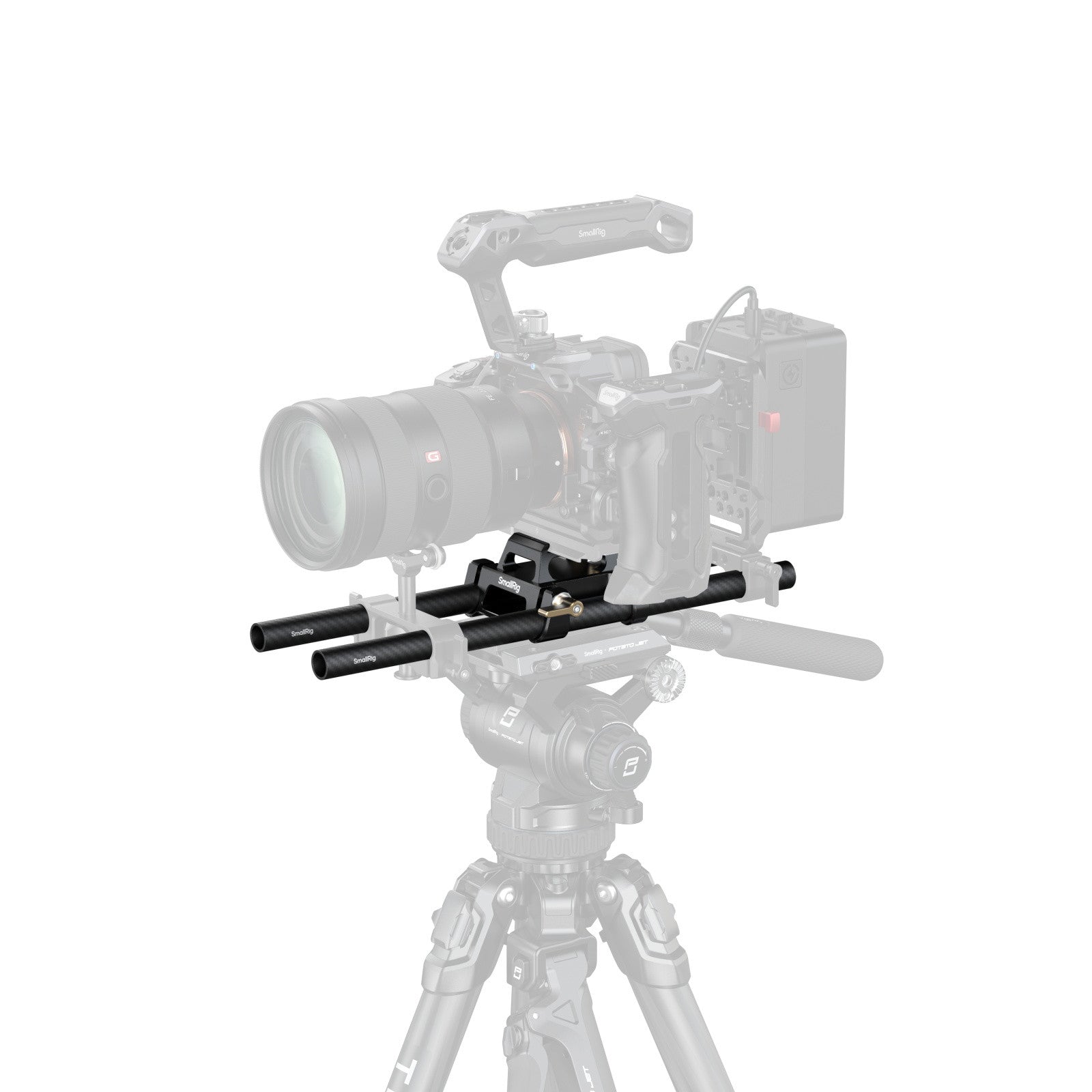 SmallRig Arca тип база с двойна клампа за 15mm тръби 6761