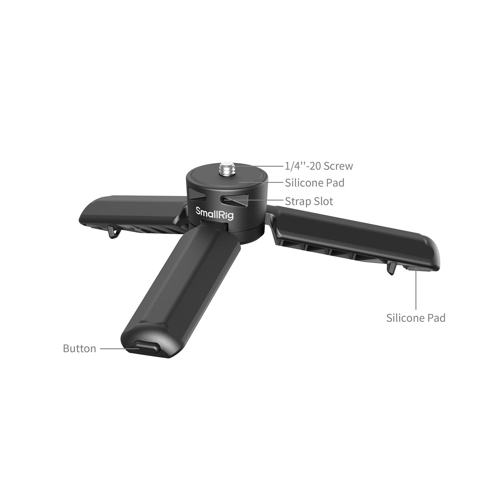 SmallRig Комплект лека Vlog клетка за DJI Osmo Pocket 4P / 4 / 3, Xtra Muse 6864