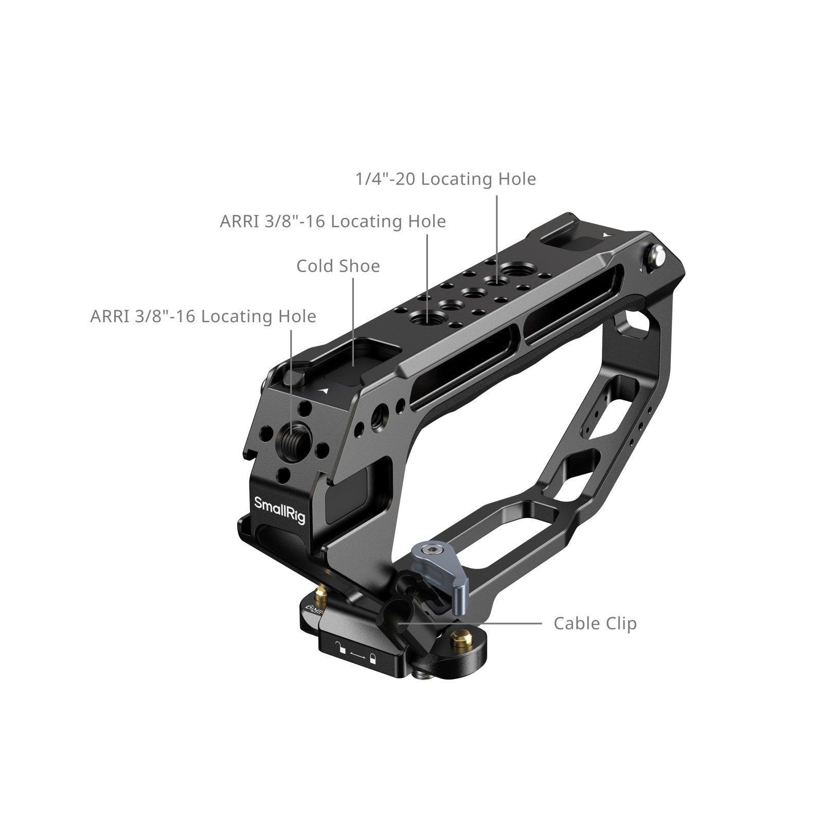 SmallRig HawkLock Комплект клетка Advanced със система за монтаж на тръби за Sony FX5 6924