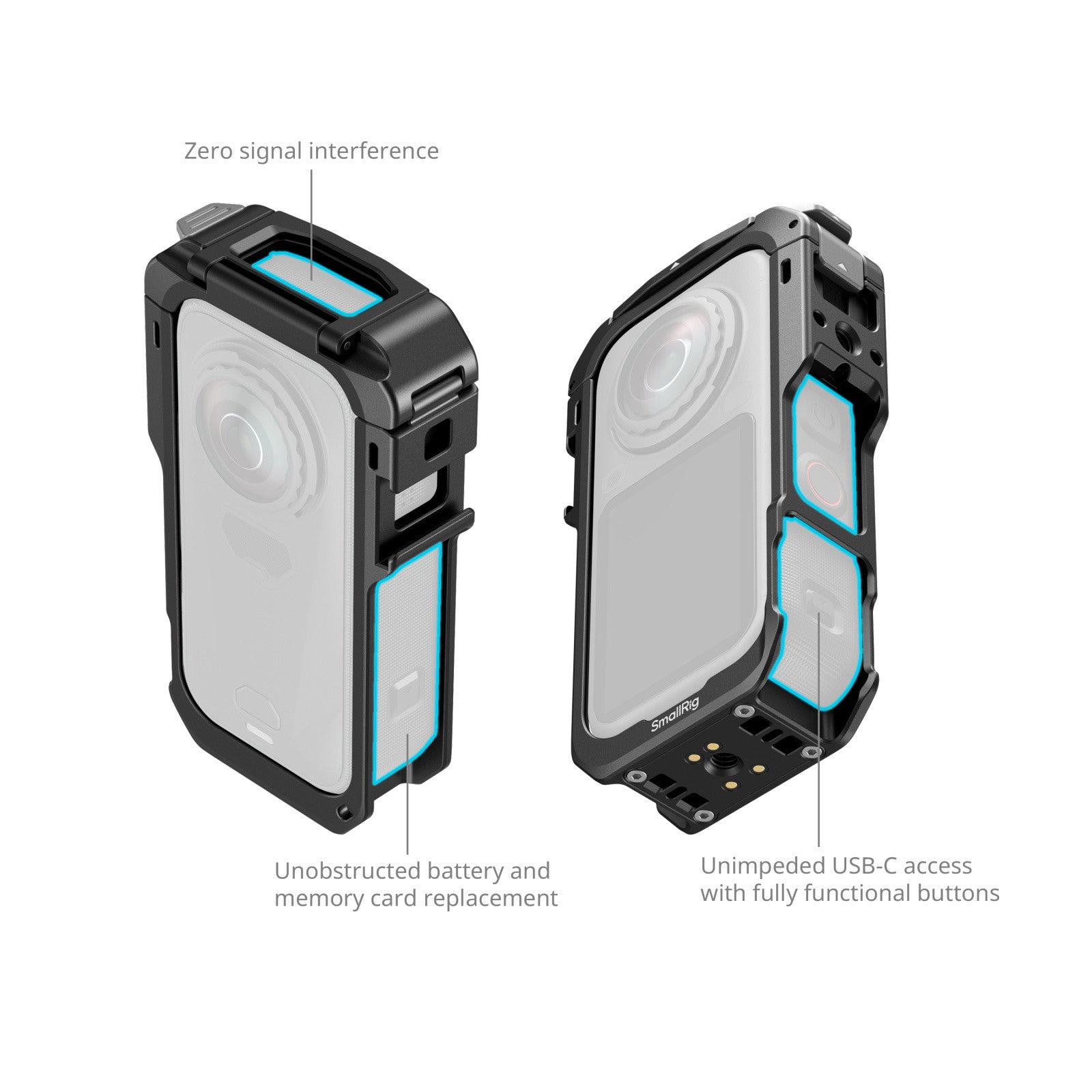 SmallRig Клетка за Insta360 X6 6965