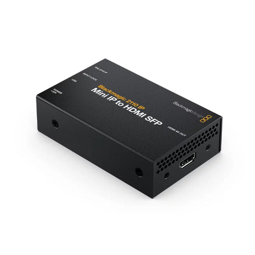 Blackmagic 2110 IP Mini IP to HDMI SFP