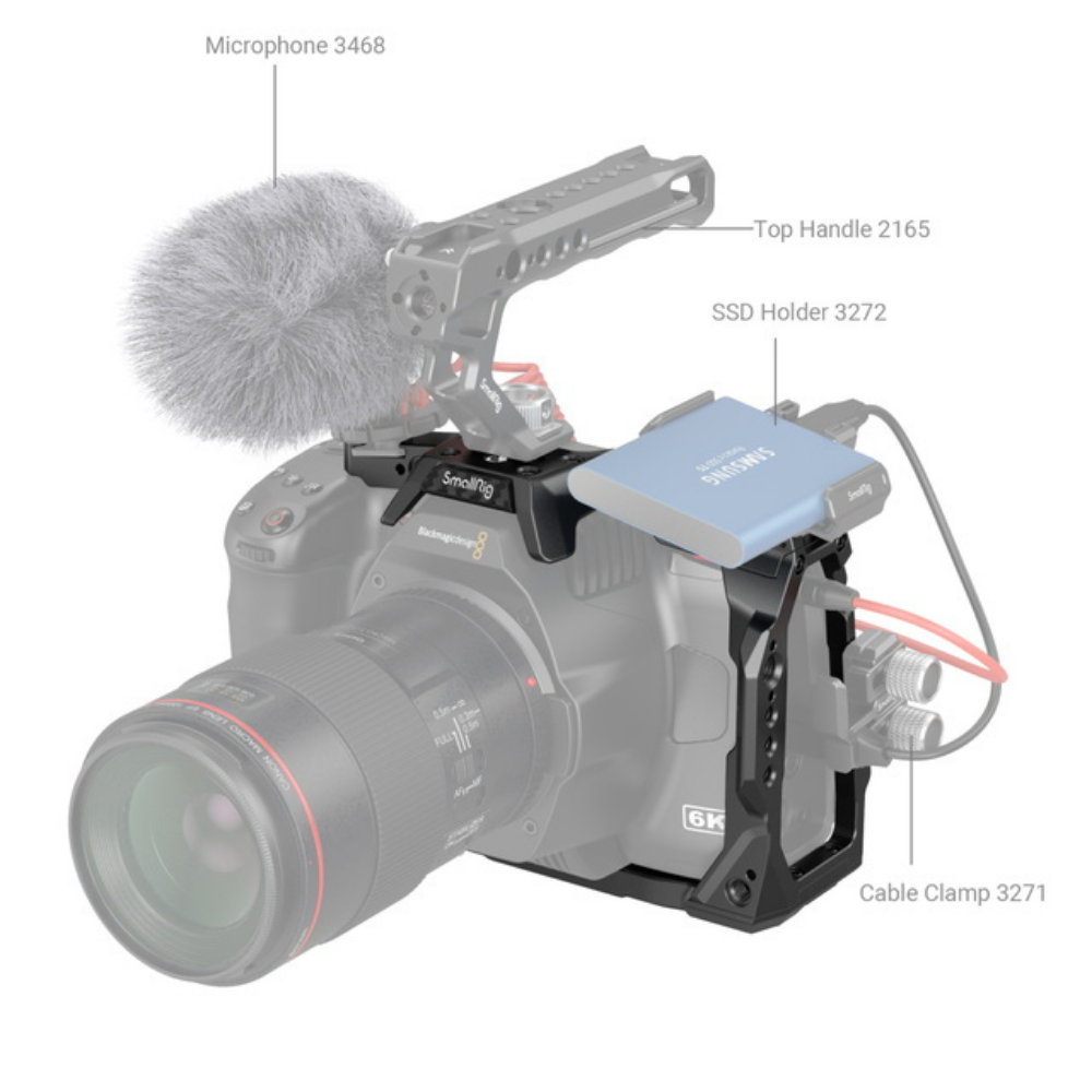 Полуклетка SmallRig за BMPCC 6K Pro