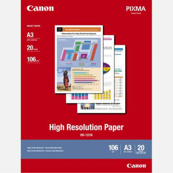 Хартия - Canon HR-101 A3 20 sheets
