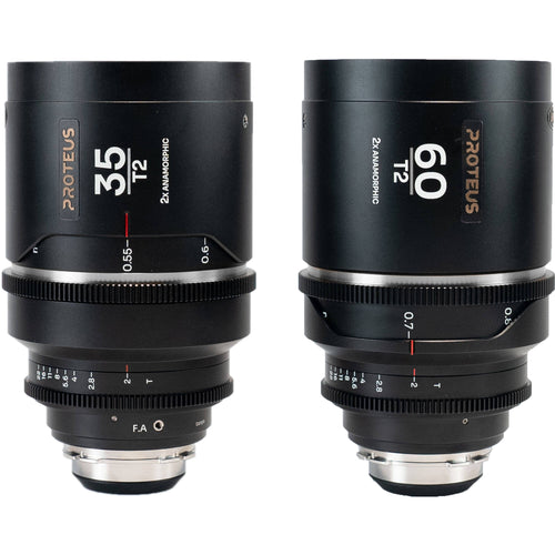 Двоен комплект Laowa Proteus 2X Anamorphic Set A (35mm, 60mm) - Сребрист отенък - метров