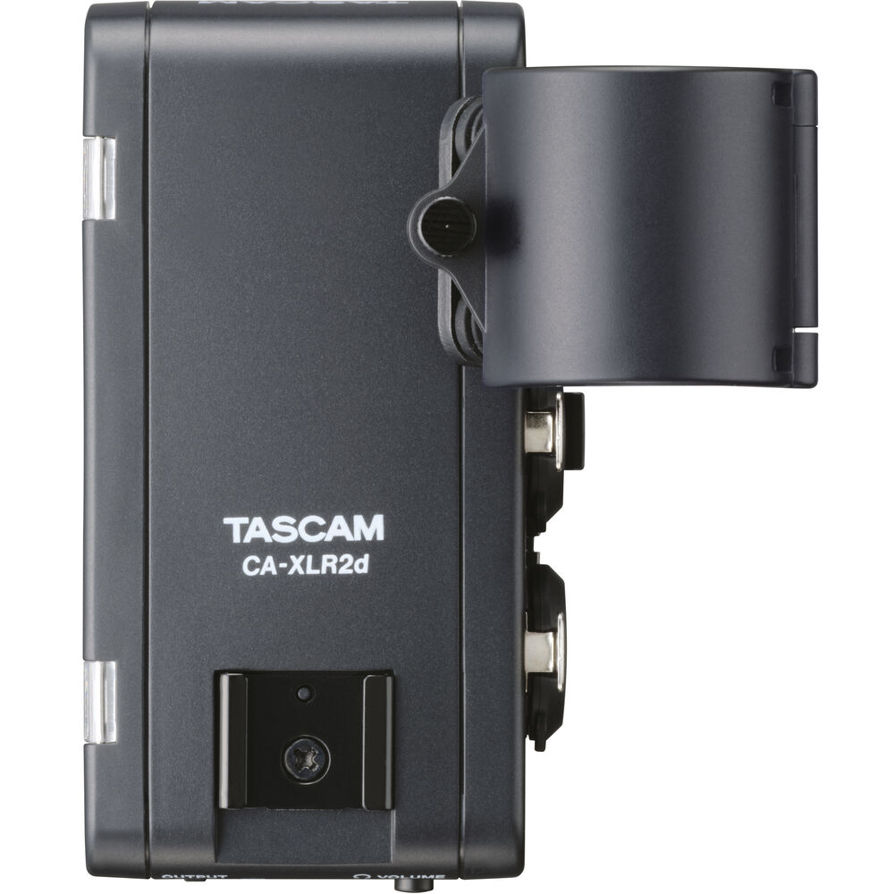 Аудио XLR адаптер Tascam CA-XLR2d-C с краче за фотоапарати и камери Canon