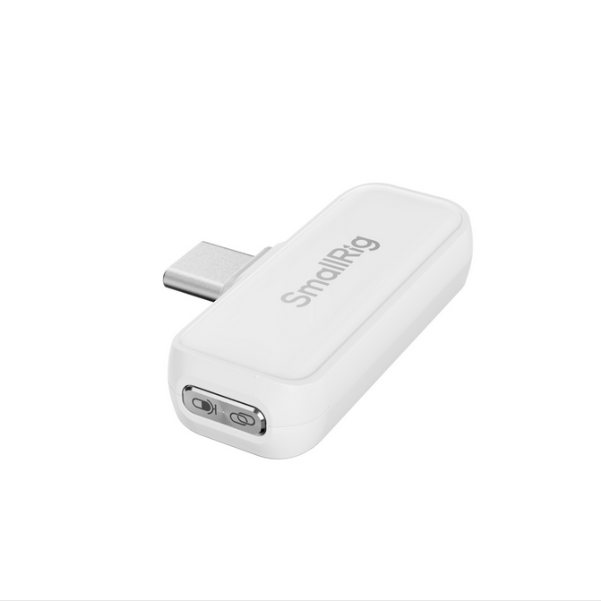 SmallRig S 60 Безжичен микрофон (бял/ USB-C версия)