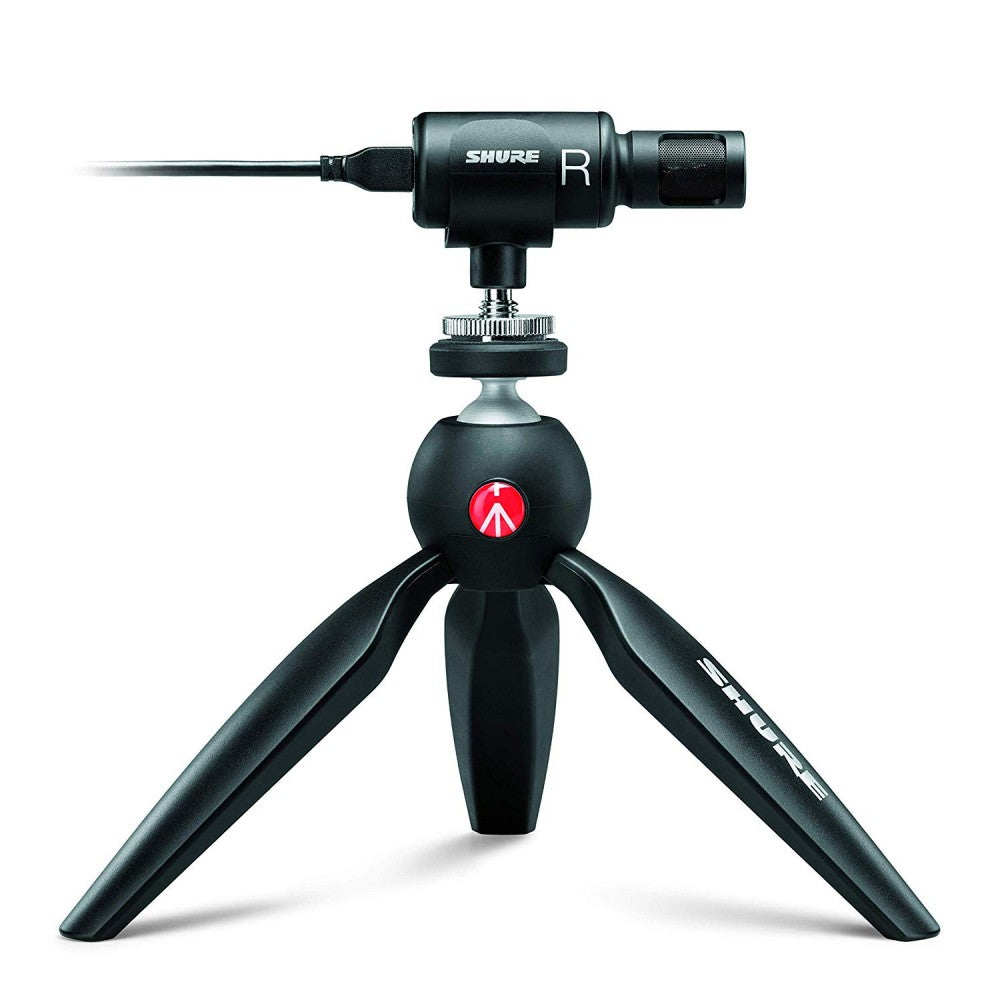 Комплект Shure MV88+VIDEO KIT - микрофон за интервюта, подкаст и видео клипове за мобилни устройства