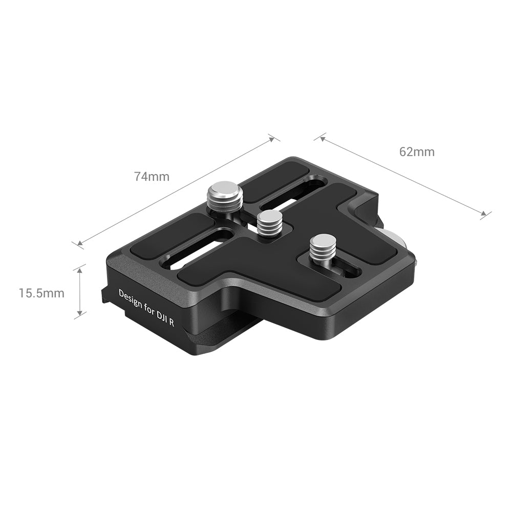Изместваща плочка SmallRig за DJI RS 2 / RSC 2 RS 3 / RS 3 PRO