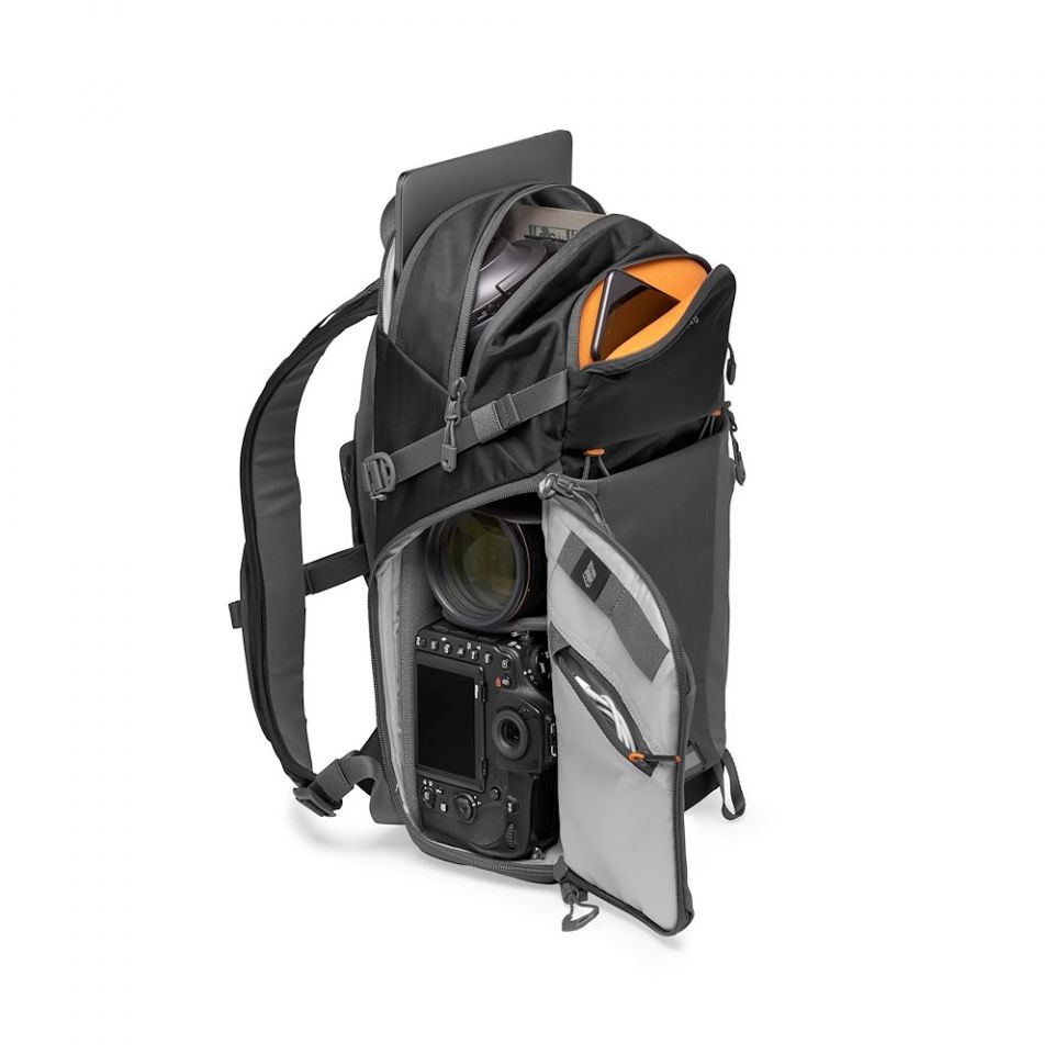 Раница Lowepro Photo Active BP 200 AW - черно/сиво - 16L