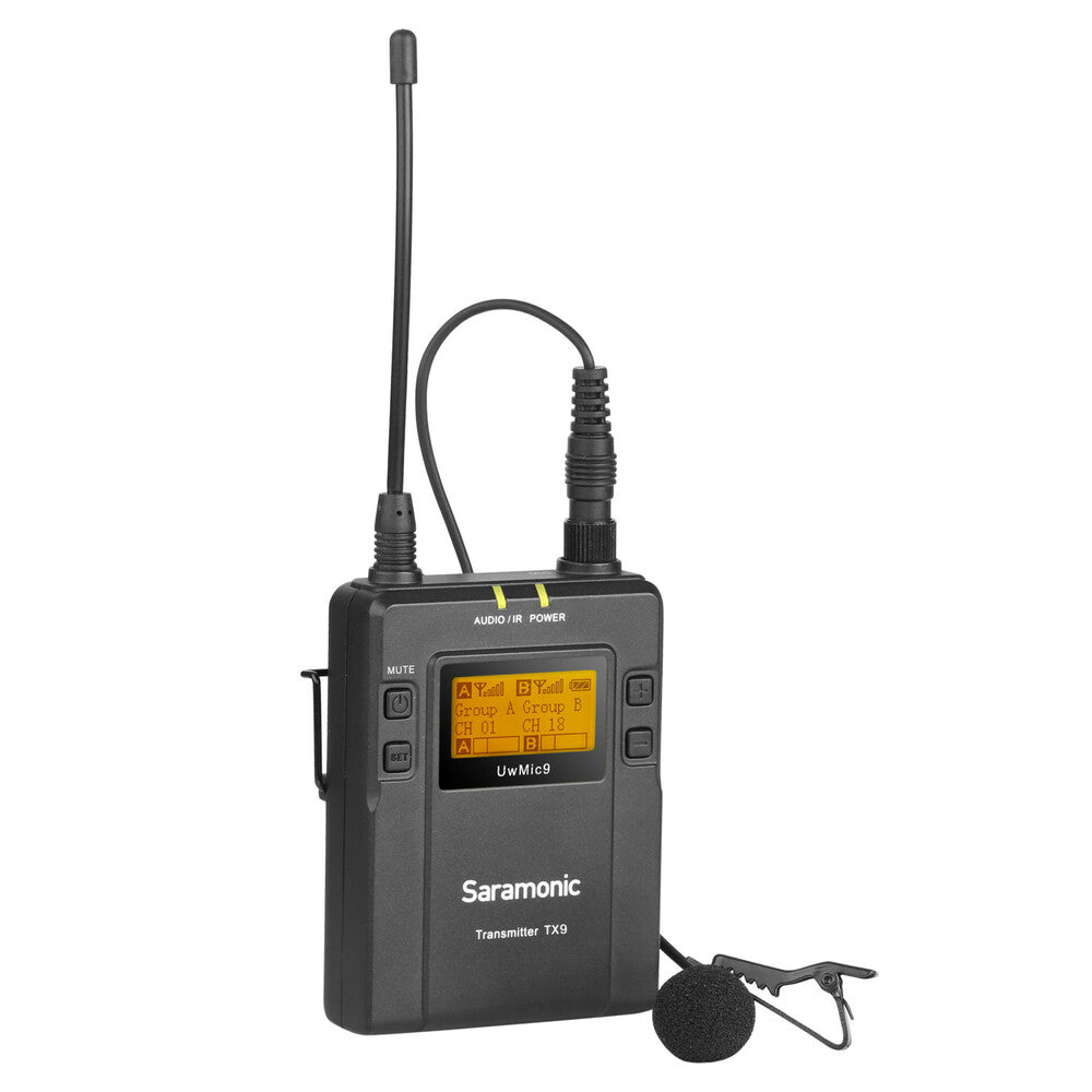 Promo Package ENG Lavalier Wireless Microphone, Reporter Wireless Microphone, and Receiver with XLR Connector