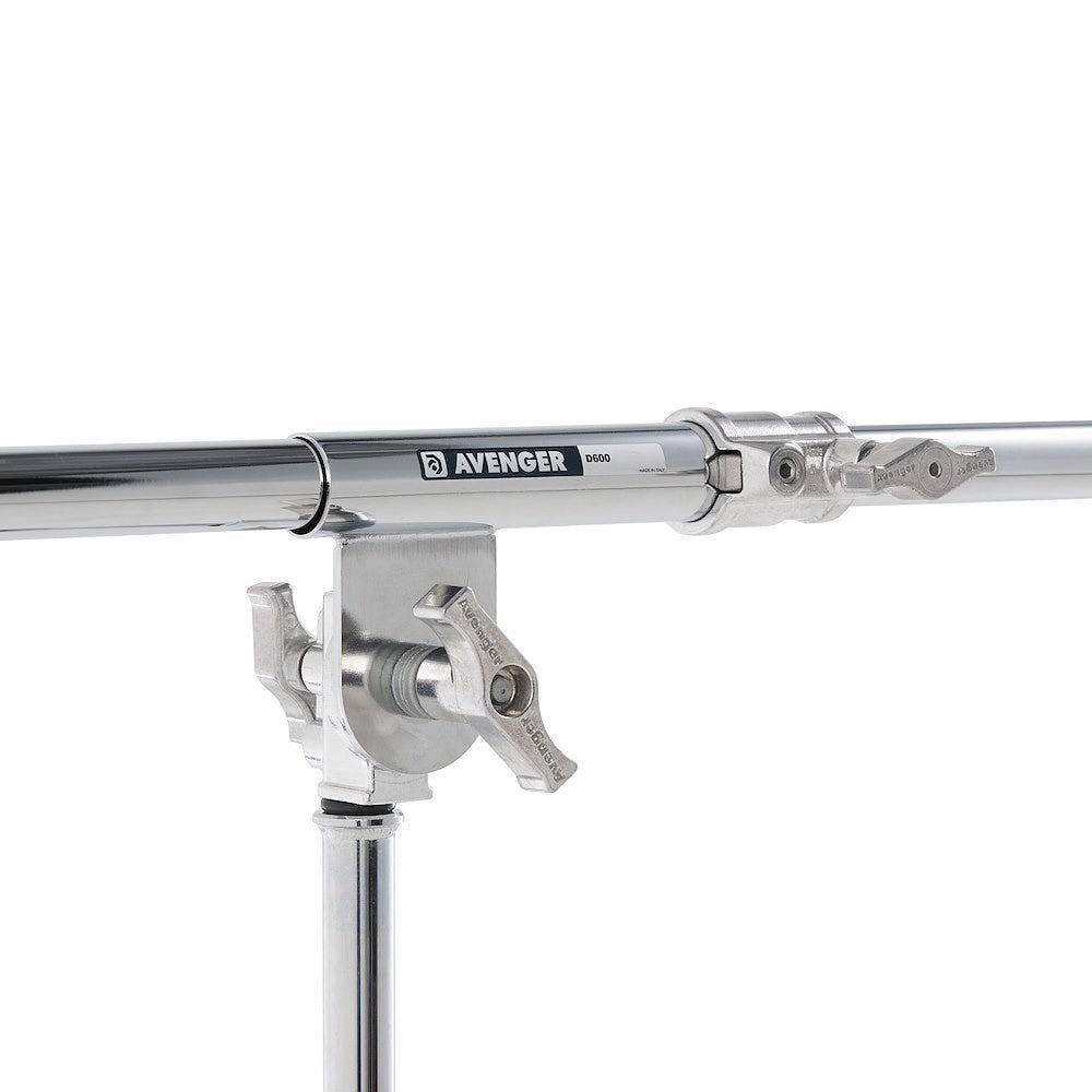 Напречно рамо Manfrotto Avenger Mini Boom D600 - хромирана стомана - сребрист
