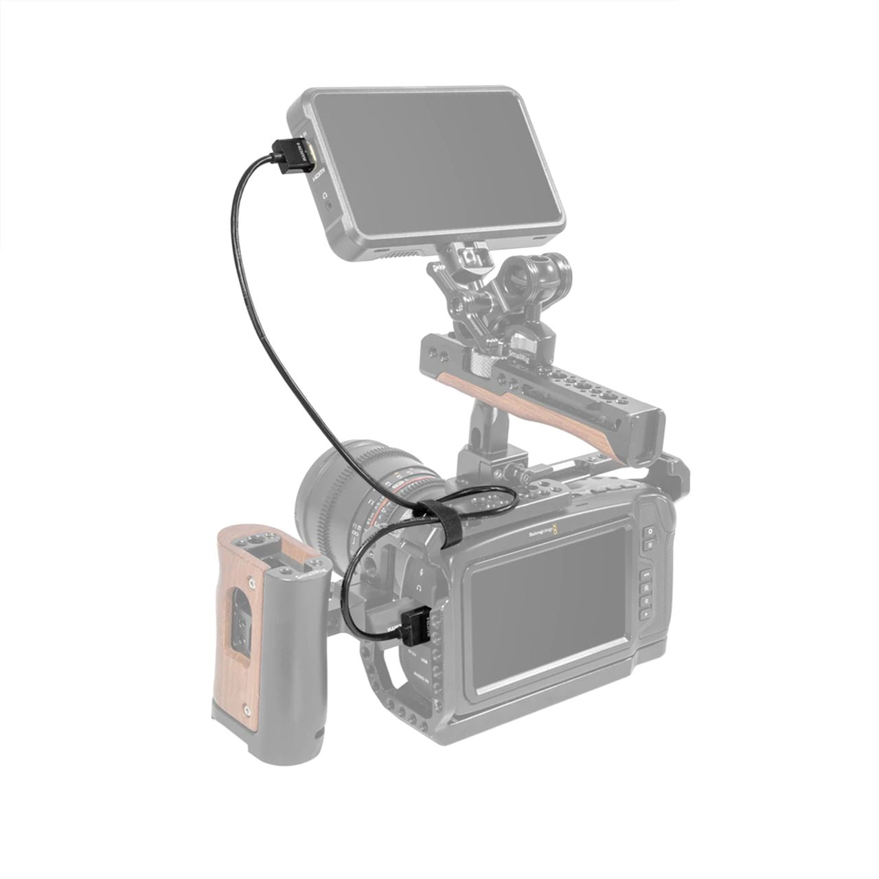 HDMI към HDMI Slim кабел Ultra Slim 35см 2956B - SmallRig