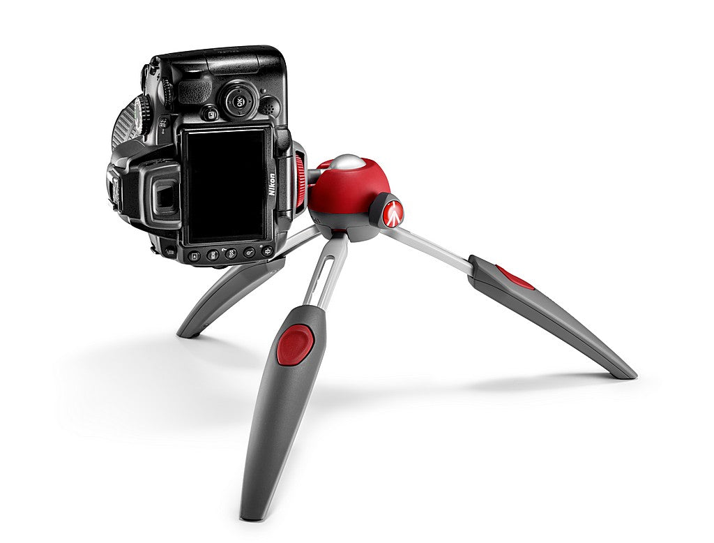 Manfrotto PIXI EVO 2 SECTION MINI TRIPOD RED
