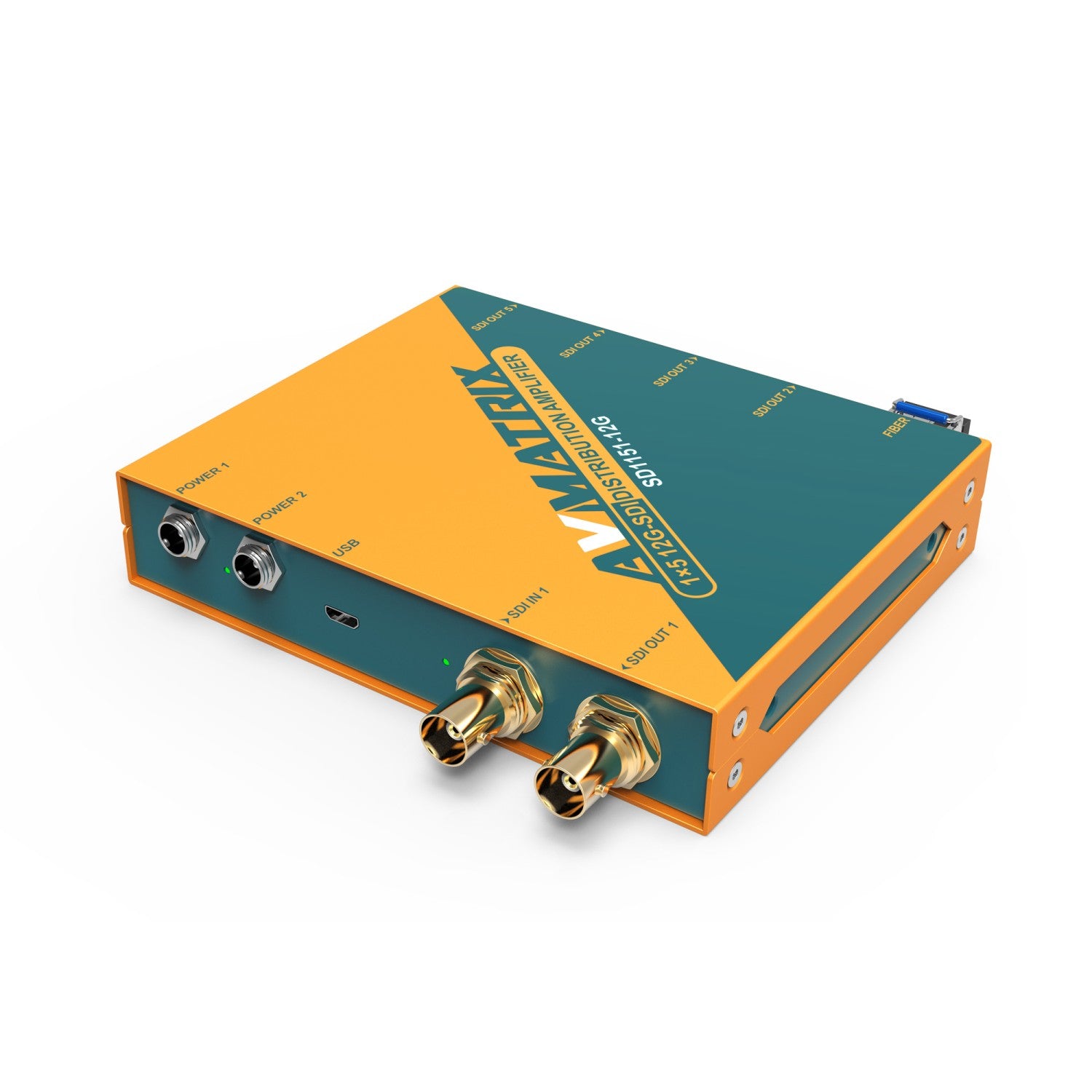 Разпределителен усилвател с повторна синхронизация 1×5 12G-SDI AVMATRIX