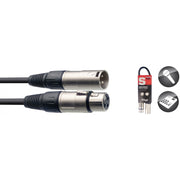Stagg SMC030  XLR female to XLR male 60cm