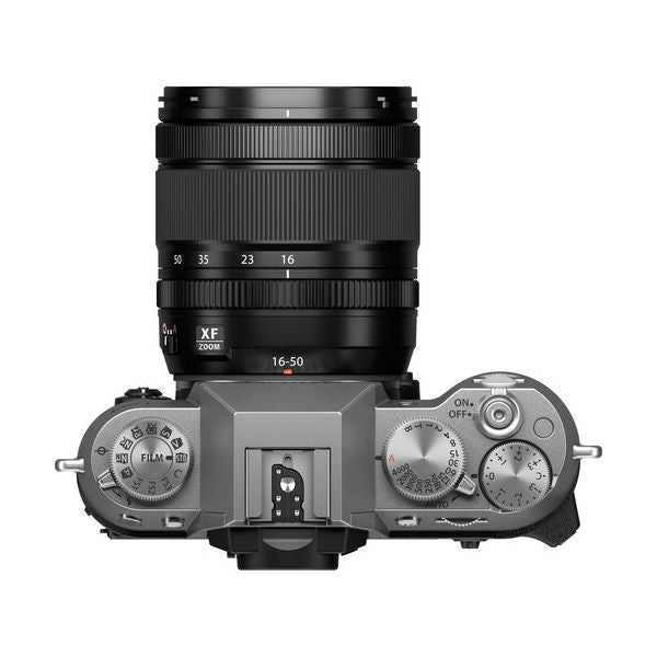 Фотоапарат Fujifilm X-T50 Сребърен с обектив XF 16-50mm f/2.8-4.8 Lens