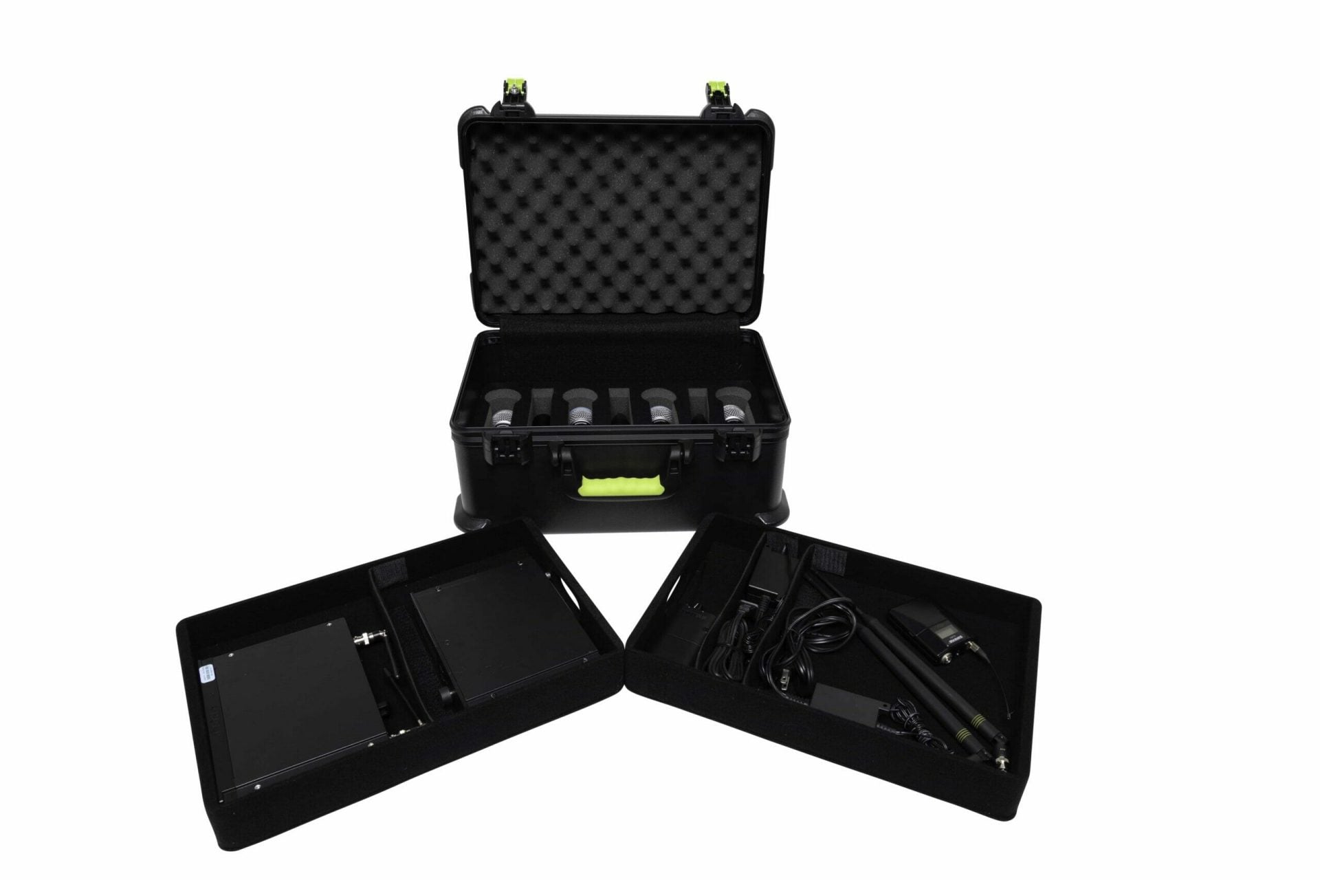 Твърд куфар Shure SH-MICCASEW07 за 7 безжични микрофони