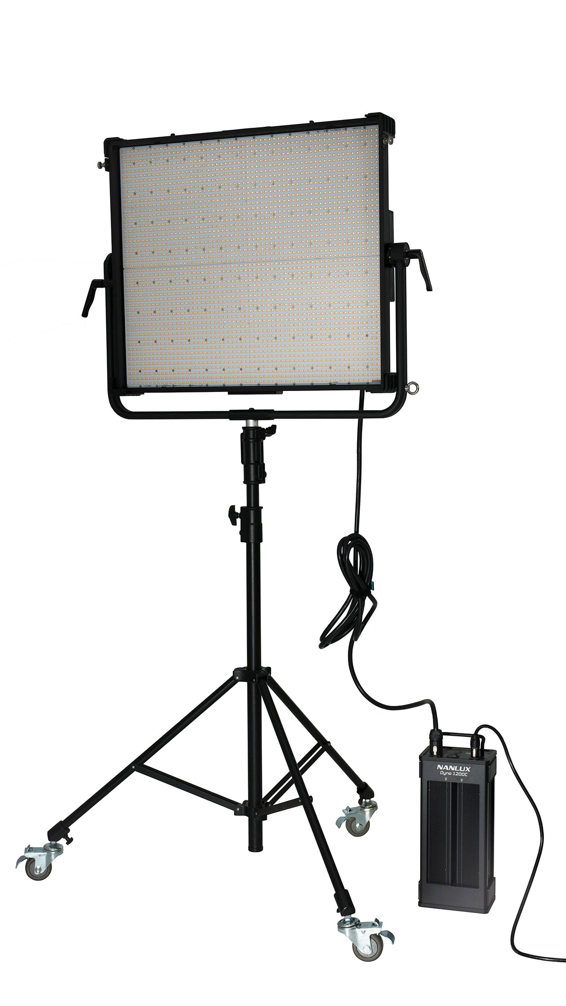 NANLUX DYNO 1200C RGBWW Soft Panel Kit with Flight Case