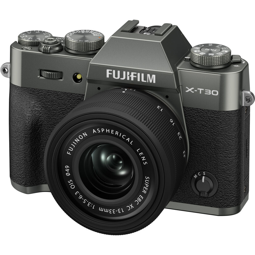 Фотоапарат Fujifilm X-T30 III (Charcoal Silver) с обектив Fujifilm XC 13-33mm f/3.5-6.3
