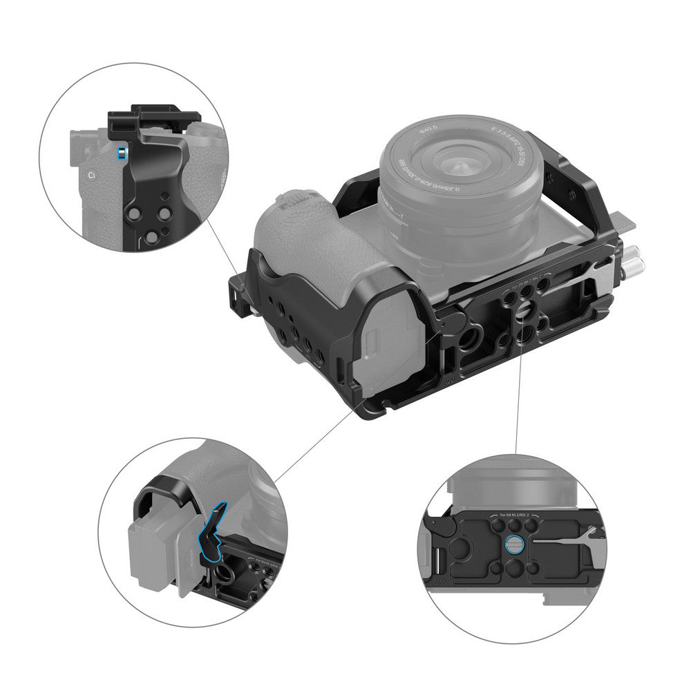 Комплект клетка за Sony Alpha 6700 4336 SmallRig с HDMI клампа