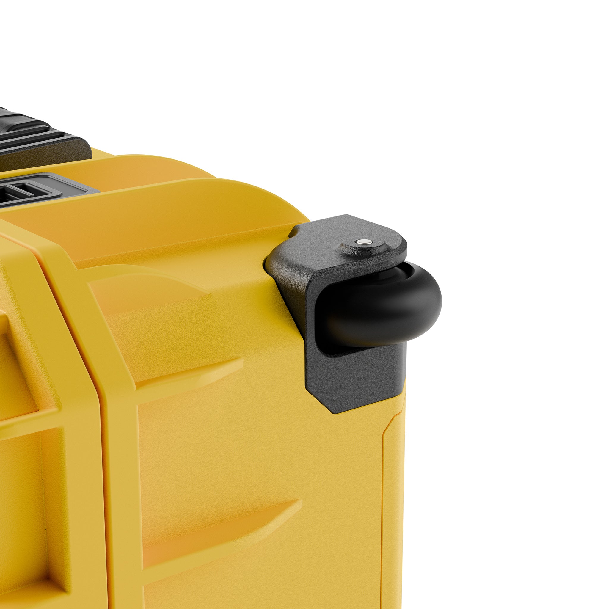 Твърд куфар с колелца GUTEK Tortoise T-300 Yellow - IP67