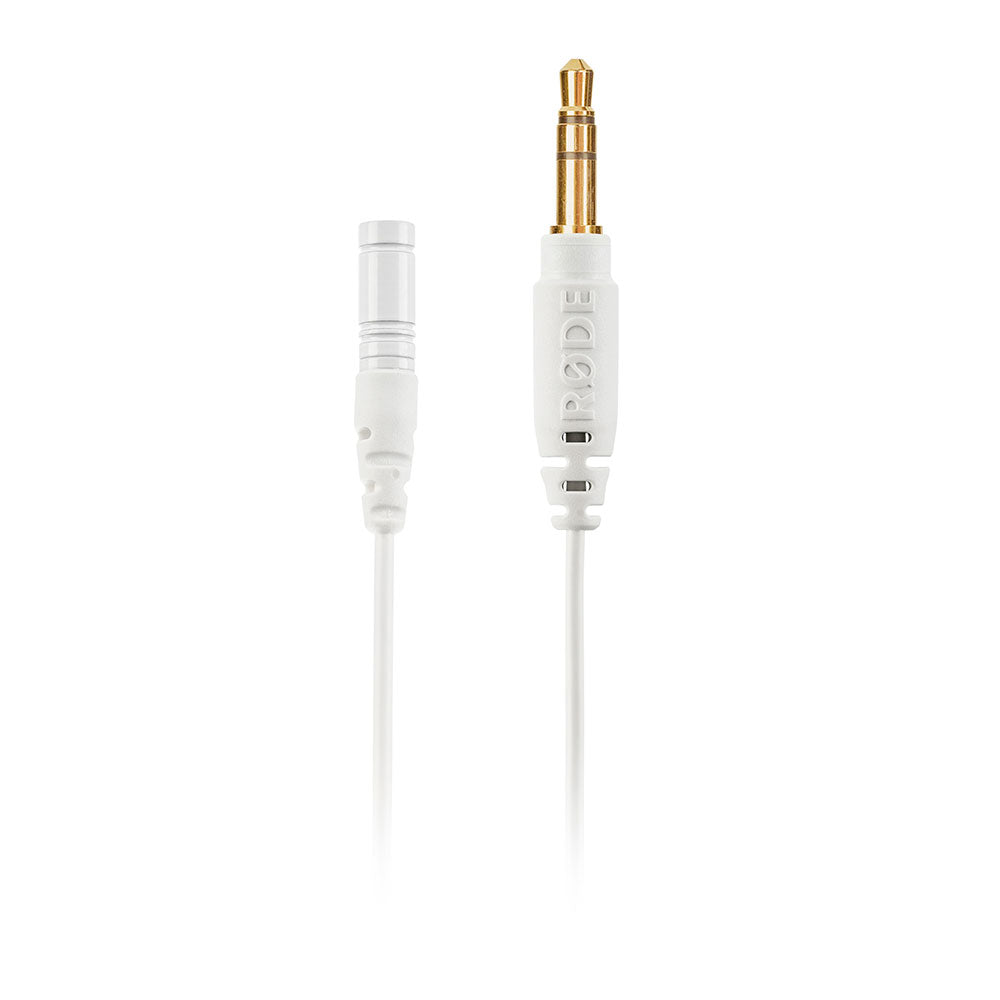 Микрофон брошка Rode Lavalier GO - Бяло
