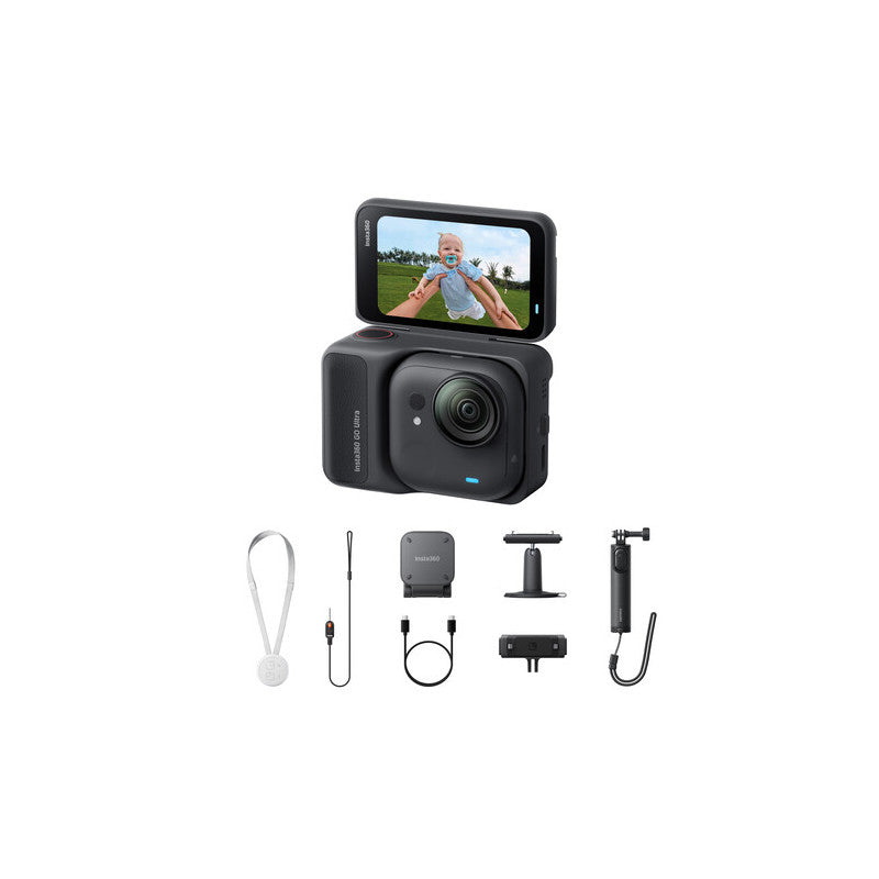 Eкшън камера Insta360 Go Ultra Creator Combo Black