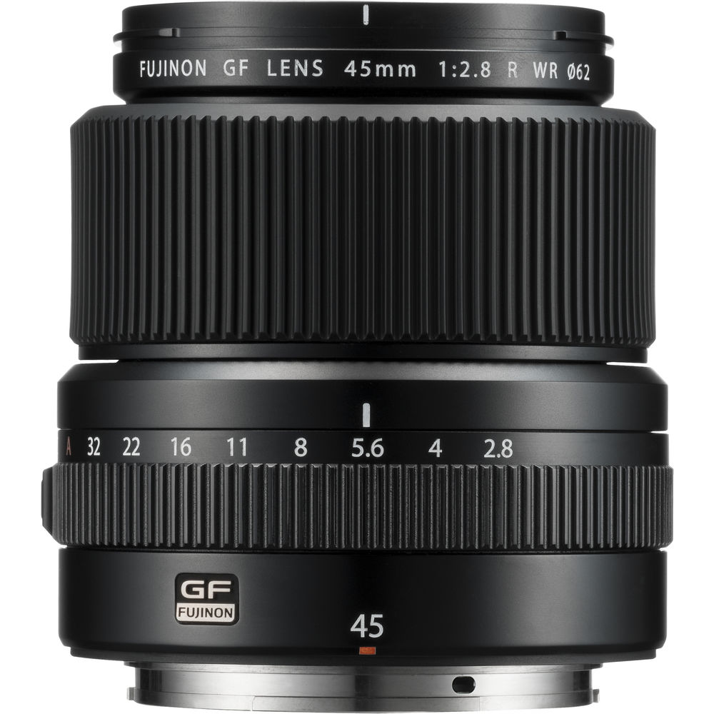 Обектив FUJIFILM GF 45mm f2.8 R WR за средноформатни камери Fujifilm