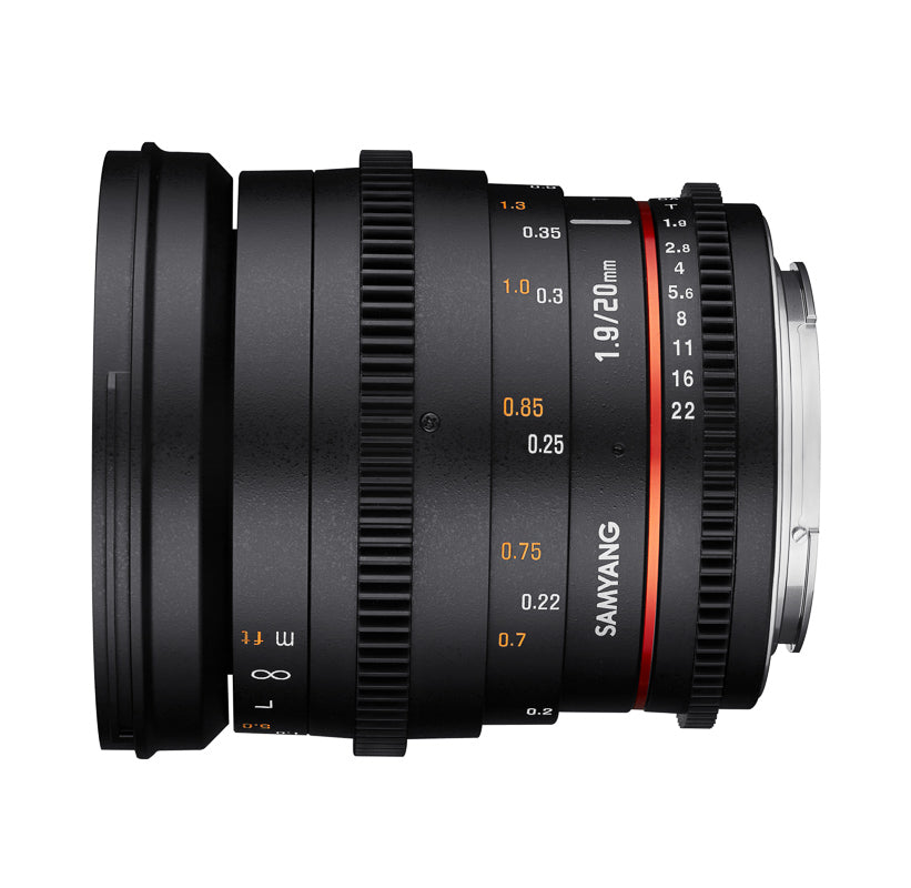 Samyang 20mmT1.9 VDSLR II ED AS UMC for Fujifilm X