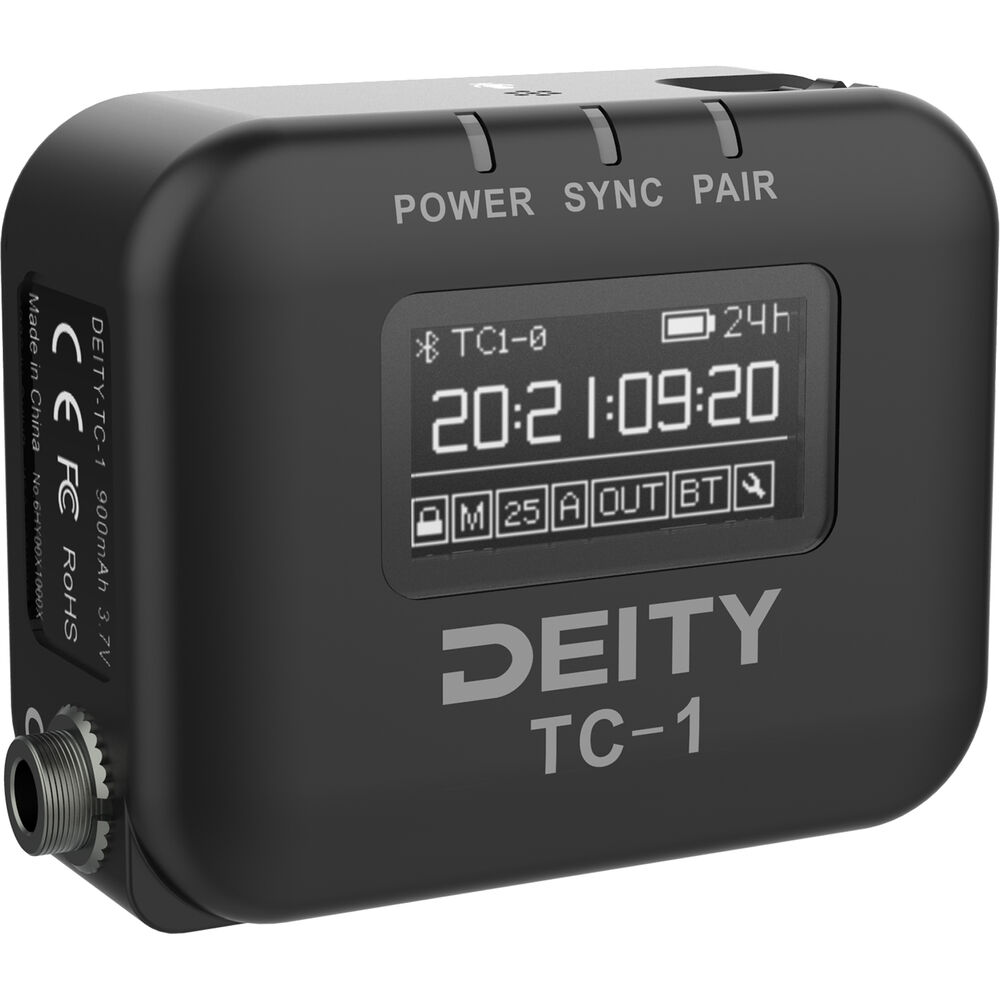 Комплект от 3бр. Генератор на времеви код (timecode) Deity TC-1 (вкл. и кабели)
