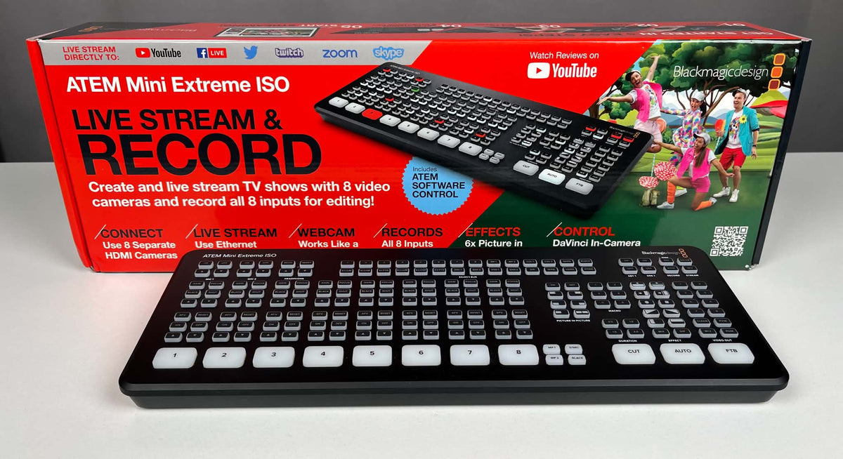 Second hand Blackmagic Design ATEM Mini Extreme ISO