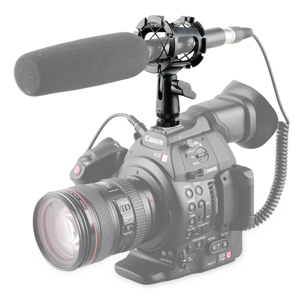 SmallRig Universal Microphone Shock Mount Adapter cold shoe