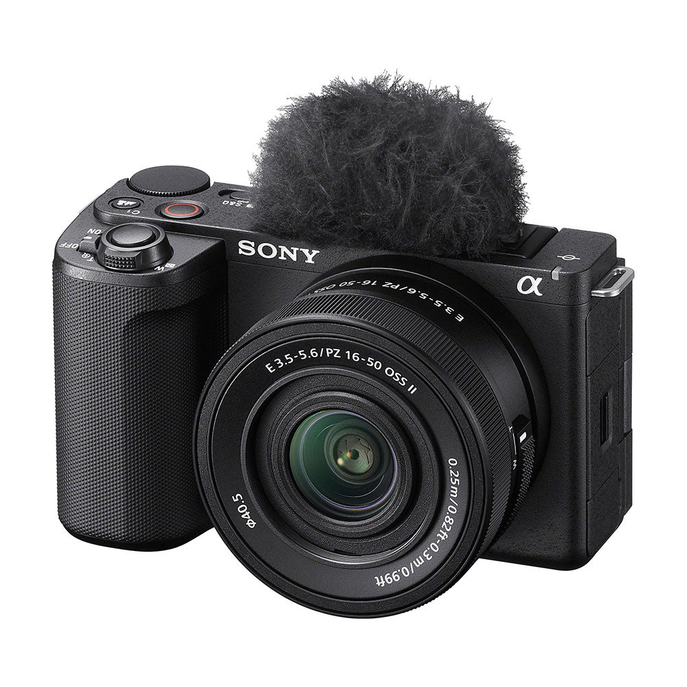 Фотоапарат за влогинг Sony ZV-E10 II Black + E PZ 16-50mm f3.5-5.6 OSS II