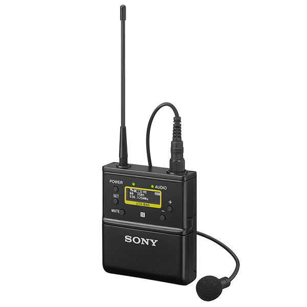 Sony UWP-D21 Bodypack wireless microphone package 566.025 - 630.000 MHz