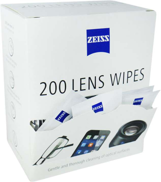 Zeiss Pre-Moistened Cleaning Cloths - 200 броя