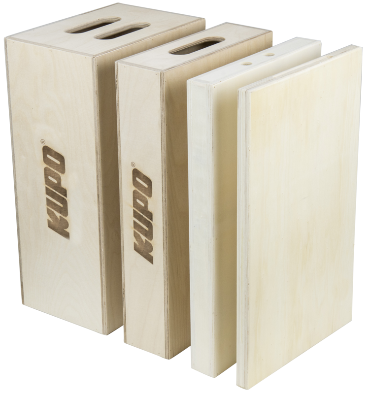 Kupo KAB-015 Apple Box Set (Full, Half, Quarter & Pancake)