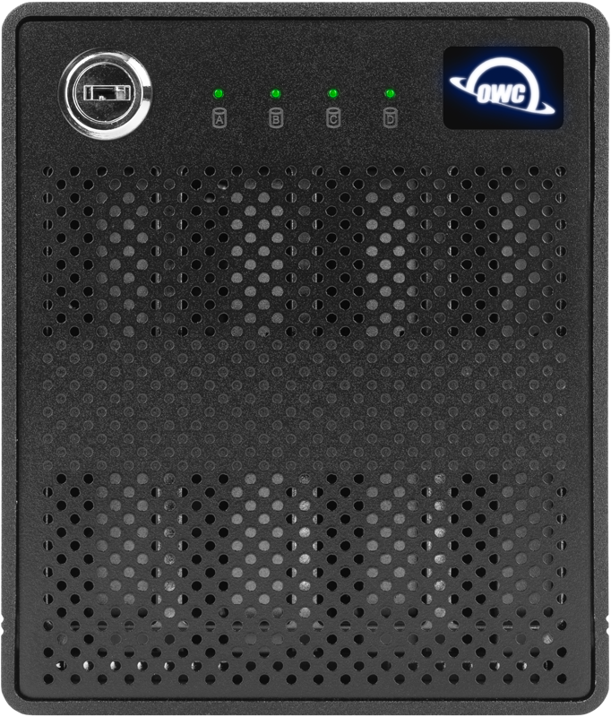 OWC ThunderBay 4 mini ProGrade 4-DriveSSD TB3 Mac/Win(2xTB3 Ports,w/Softraid RAID 0/1/4/5/1+0) 2TB