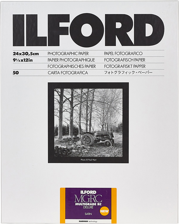 Ilford Multigrade RC Deluxe Satin 24x30.5cm 10
