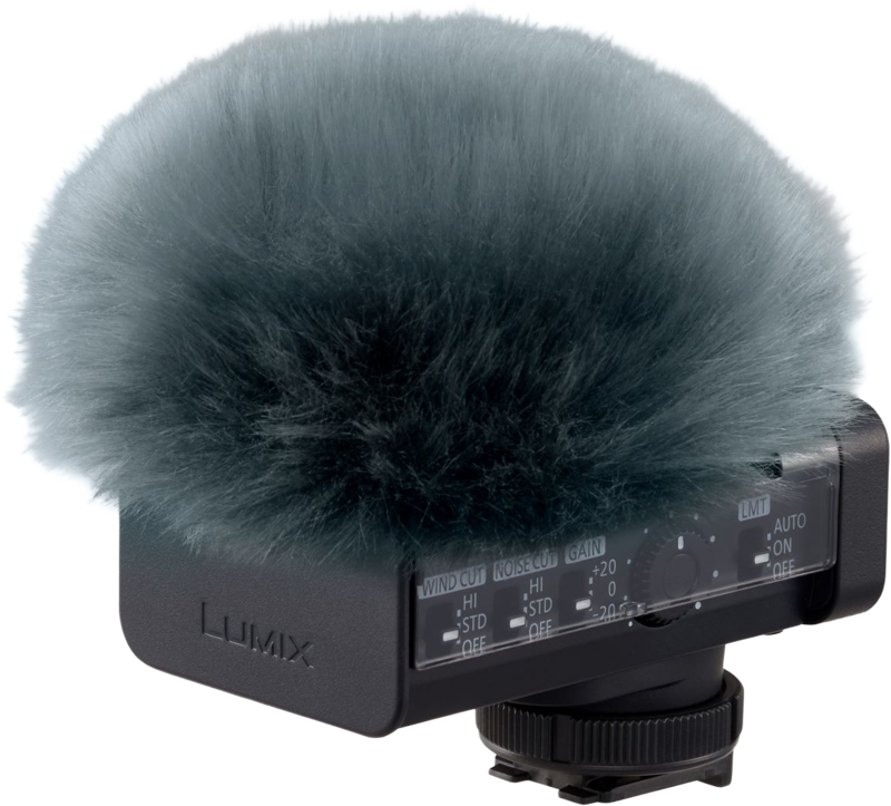 Компактен микрофон Panasonic Digital Shotgun Microphone DMW-DMS1
