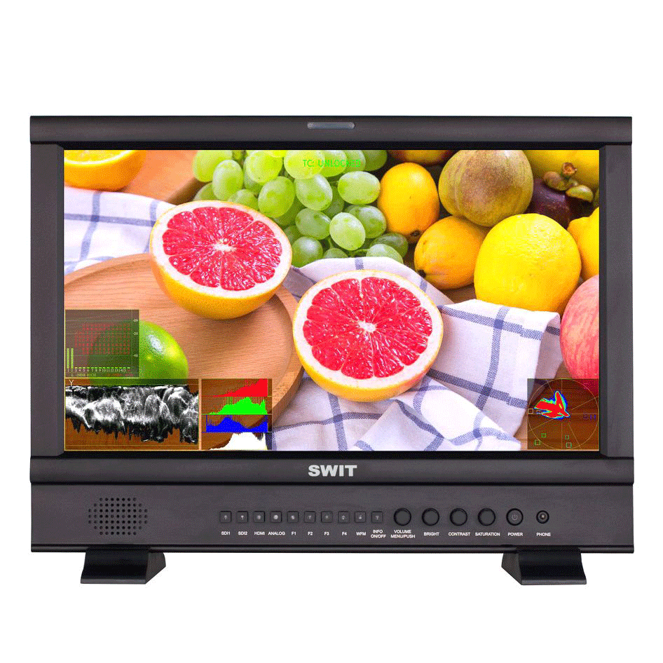 Монитор SWIT S-1173FS 17.3-inch Full HD Waveform Studio LCD Monitor